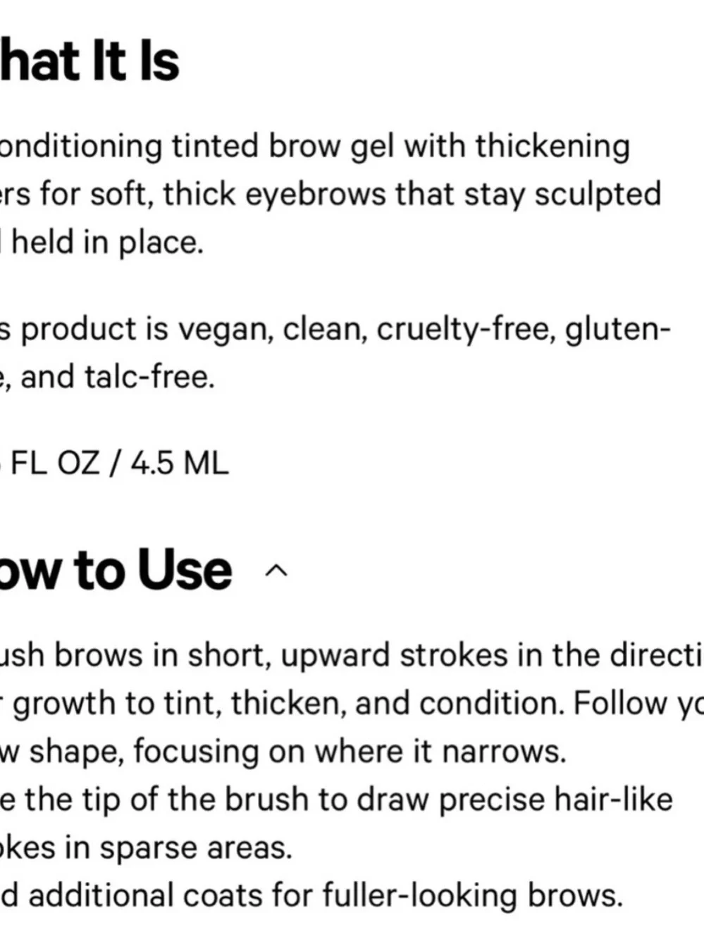 Milk Makeup Kush Fiber Brow Gel